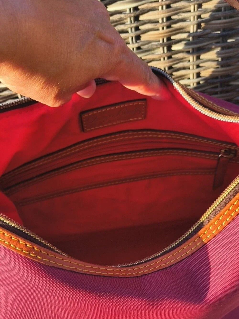 Dooney And Bourke Nylon Large Erica